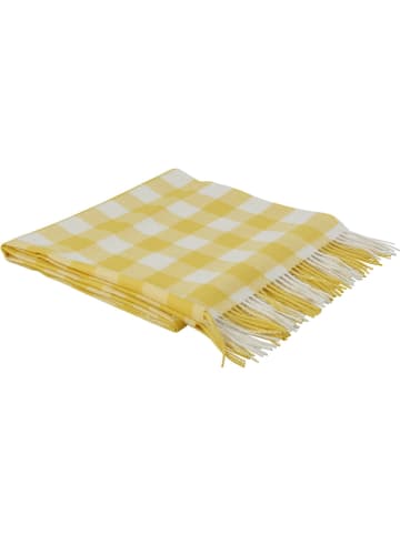 Rice Alpacawollen sjaal geel - (L)200 x (B)70 cm