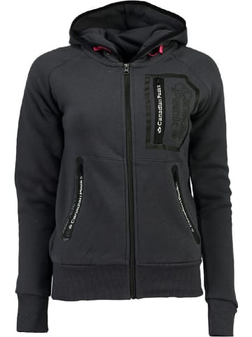 Canadian Peak Sweatjacke "Fonaldeak" in Dunkelgrau