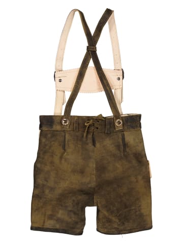 Isartrachten Lederhose in Hellbraun
