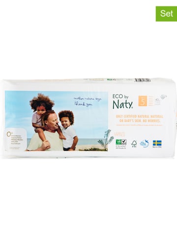 Naty 2-delige set: ecologische luiers mt. 5 - 2x 40 stuks