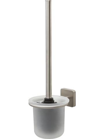 Tiger Roestvrijstalen toiletborstelgarnituur - (H)37,7 cm
