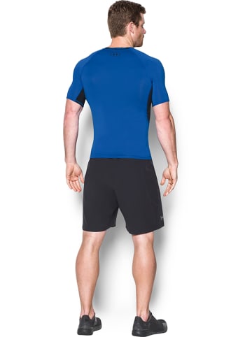Under Armour Koszulka funkcyjna "Armour SS" w kolorze niebieskim