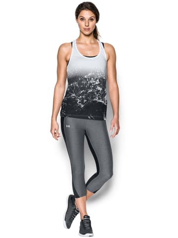 Under Armour Legginsy w kolorze szaro-czarnym