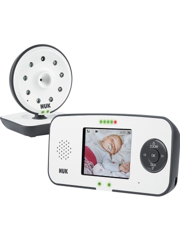 NUK Babyphone "Eco Control Video Display 550VD" in Weiß/ Dunkelgrau