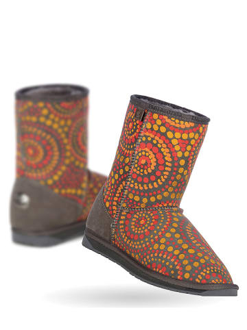 EMU Leder-Winterboots "Platinum Indigenous" in Grau