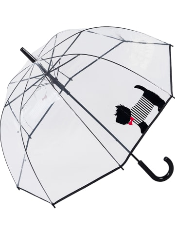 SUSINO Paraplu "Dog" transparant/zwart - Ø 85 cm