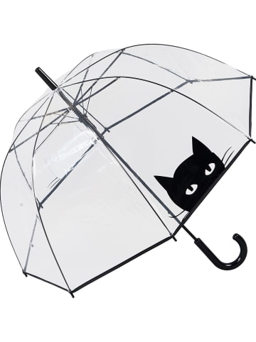 SUSINO Paraplu "Cat" transparant/zwart - Ø 85 cm