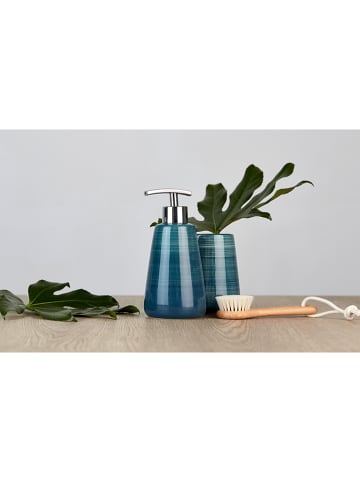 Wenko Zeepdispenser "Pottery" petrol - 360 ml