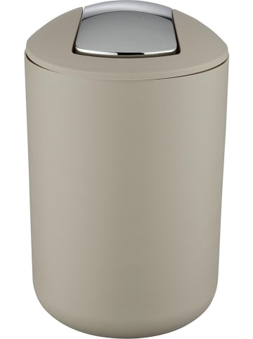 Wenko Prullenbak met swingdeksel "Brasil" taupe - 6,5 l