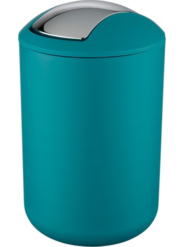 Wenko Prullenbak met swingdeksel "Brasil" petrol - 6,5 l