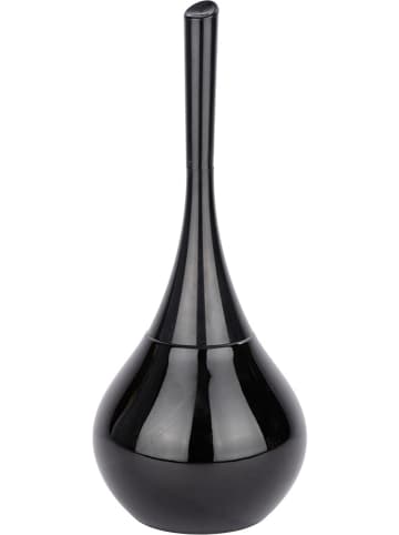 Wenko Toiletborstelgarnituur "Flakon" zwart - (H)42,5 cm