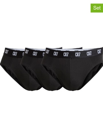 CR7 3-delige set: slips zwart