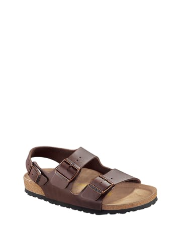 Birkenstock Sandały w kolorze brązowym