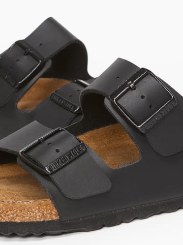 Birkenstock Pantoletten "Arizona" in Schwarz - Weite N