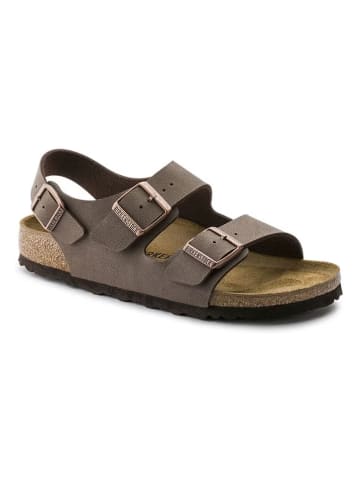 Birkenstock Skórzane sandały "Milano" w kolorze brązowym