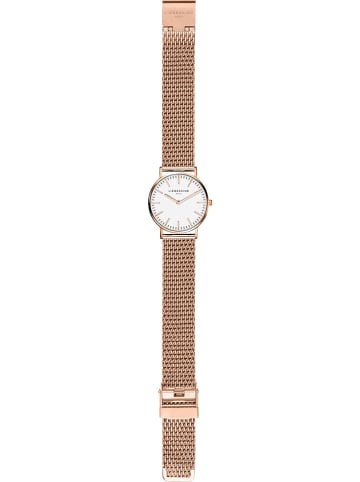 Liebeskind Zegarek kwarcowy w kolorze różowozłoto-białym