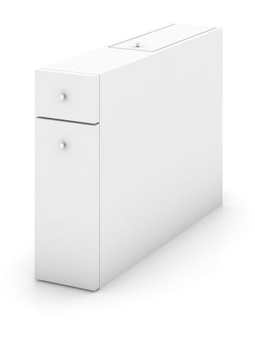 HanahHome Badkamerkast "Smart" wit - (B)60 x (H)55 x (D)19 cm