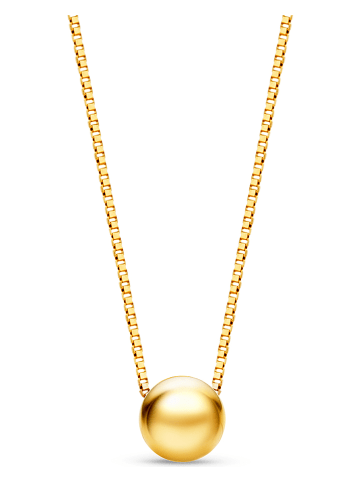 Revoni Gold-Halskette mit Anhänger - (L)45 cm