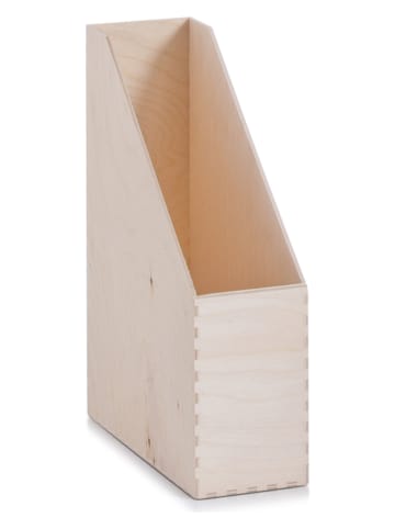 Zeller Magazinbox in Natur - (B)9 x (H)31 x (T)23 cm