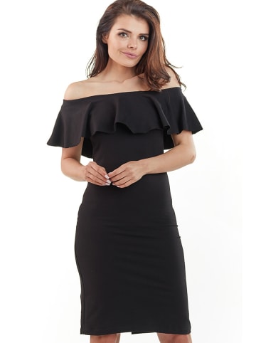 Awama Sukienka w kolorze czarnym