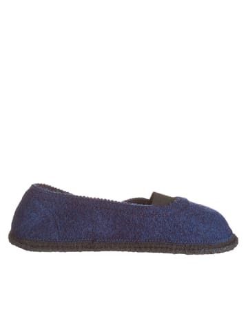 kitz-pichler Vilten pantoffels "LM Ronja" donkerblauw
