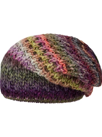 Döll Beanie paars/bruin