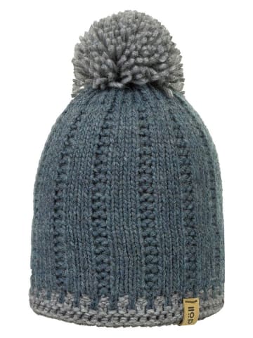 Döll Pudelmütze in Blau/ Grau