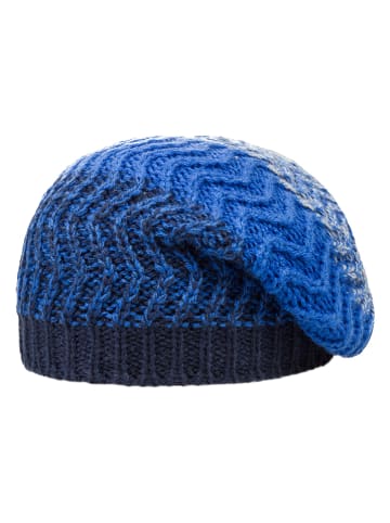 Döll Dzianinowa czapka w kolorze niebieskim