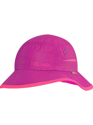 Trollkids Kapelusz przeciwsłoneczny "Trollford" w kolorze różowym