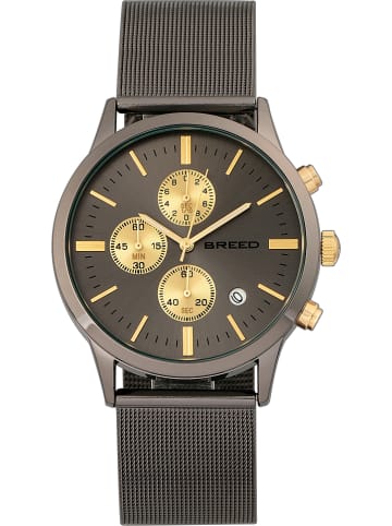 Breed Chronograph "Espinosa" in Anthrazit/ Gold