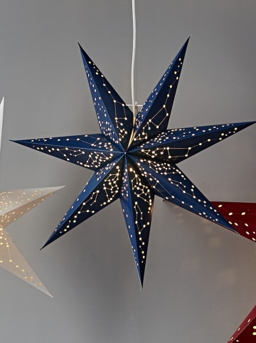 STAR Trading Lampa wisząca "Galaxy" w kolorze niebieskim - Ø 60 cm
