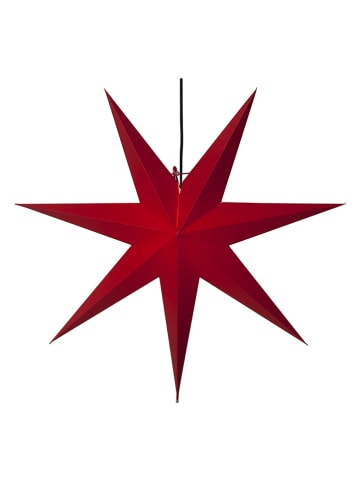 STAR Trading Hängeleuchte "Rozen" in Rot - Ø 70 cm