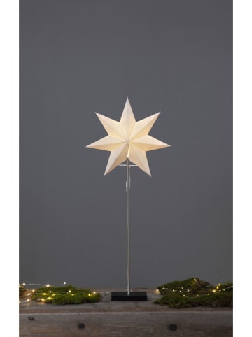 STAR Trading Staande lamp "Totto" zwart/wit - (B)34 x (H)80 cm
