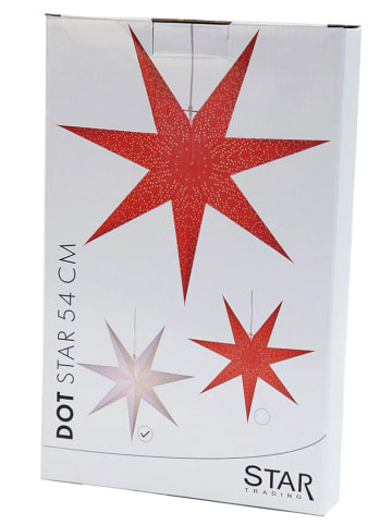 STAR Trading Papierstern "Dot" in Weiß - Ø 54 cm