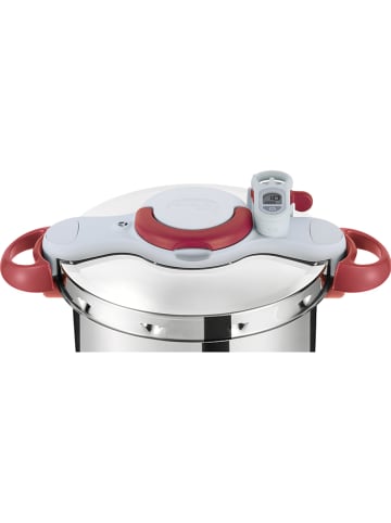 Tefal Roestvrijstalen snelkookpan "Clipso Minut Perfect" - 6 l