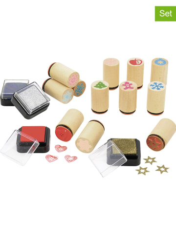 SUNNYSUE 16-częściowy zestaw stempli