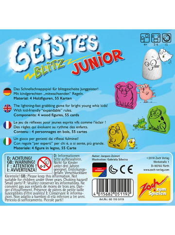 Noris Reaktionsspiel "Geistesblitz Junior" - ab 4 Jahren