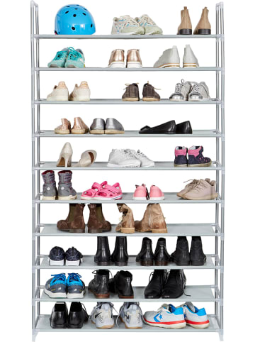 STORE IT Schuhregal in Grau - (B)100 x (H)174 x (T)28 cm