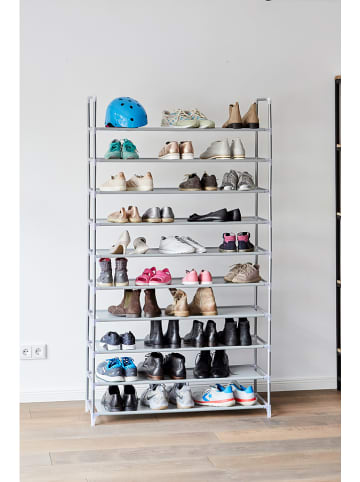 STORE IT Schoenenkast grijs - (B)100 x (H)174 x (D)28 cm