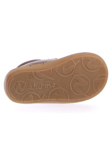 Naturino Leder-Sneakers "Coco" in Braun