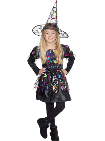 Party x People Kostümkleid "Hexe Lucy" in Schwarz/ Bunt