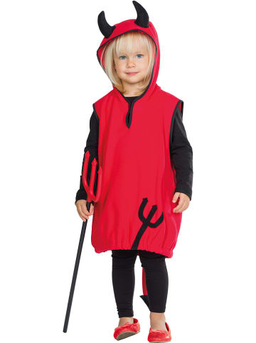 Party x People Kostuumshirt "Duivel" rood