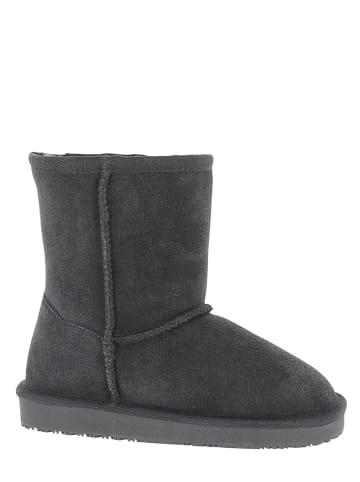 NICEBAY Leren winterboots "Gauze" grijs