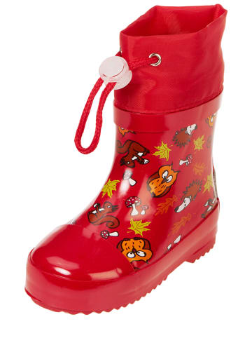 Playshoes Kalosze w kolorze czerwonym