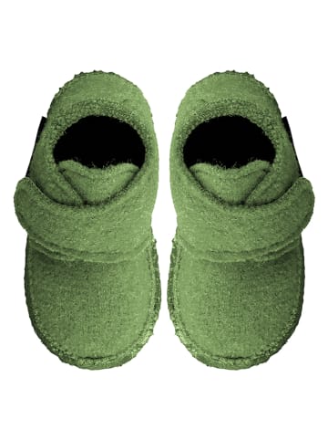 Nanga shoes Kapcie w kolorze zielonym