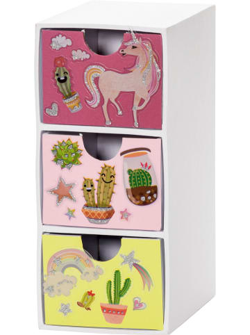 folia PAPER Glitzersticker "Exotic" in Bunt