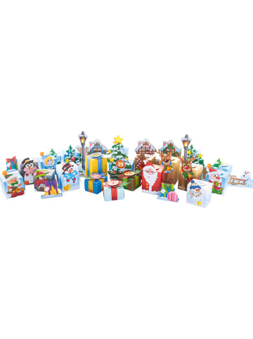 folia PAPER Adventskalender "Winterlandschap" meerkleurig
