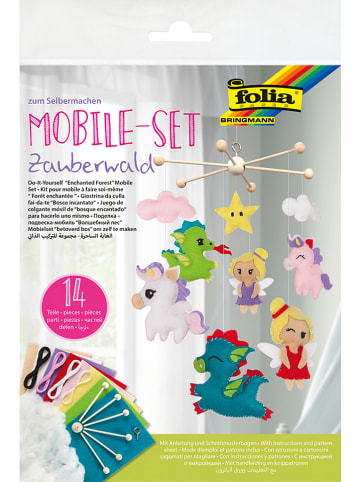 folia PAPER Knutselset "Mobiel Toverwoud" meerkleurig