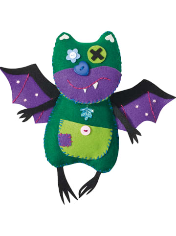 Folia Nähset "Little Monster Friends - Batty" - ab 8 Jahren
