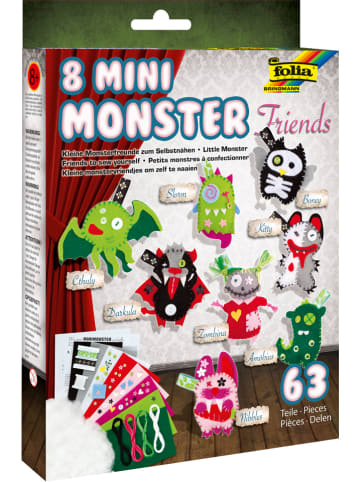 Folia Naaiset "Mini Monster - Friends" - vanaf 8 jaar